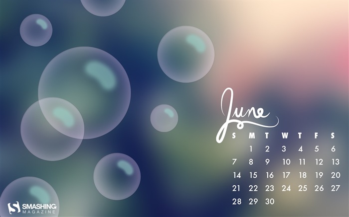 Июнь 2015 календарный обои (2) #16