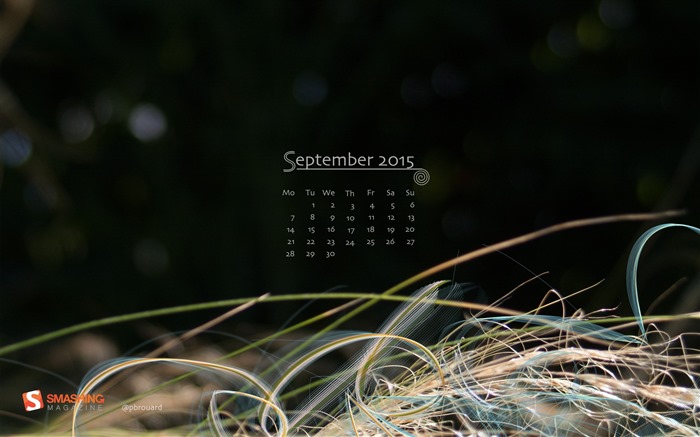Září 2015 kalendář tapety (2) #19