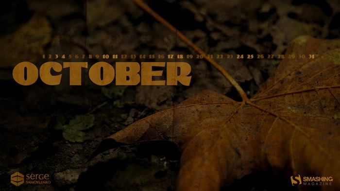 Октябрь 2015 календарный обои (2) #14