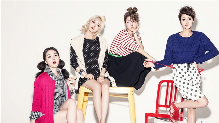 filles coréennes combinaison idole de la musique fonds d'écran HD Spica #16