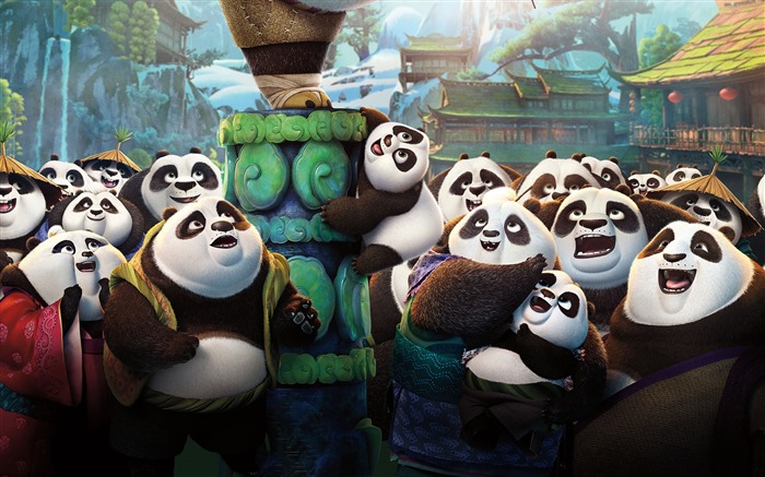 Kung Fu Panda 3, fondos de pantalla de alta definición de películas #7