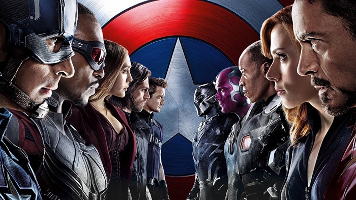 Captain America: Civil War, films HD fonds d'écran #2