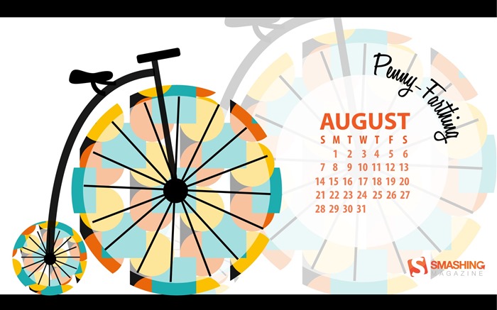 Август 2016 обои календарь (2) #13