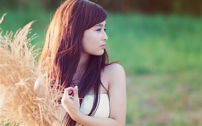 순수하고 사랑스러운 젊은 아시아 여자의 HD 월페이퍼 컬렉션 (3) #12