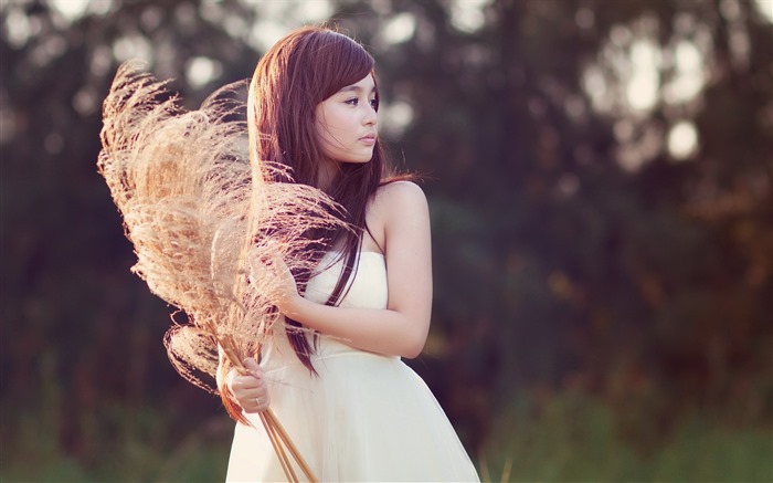 순수하고 사랑스러운 젊은 아시아 여자의 HD 월페이퍼 컬렉션 (3) #13