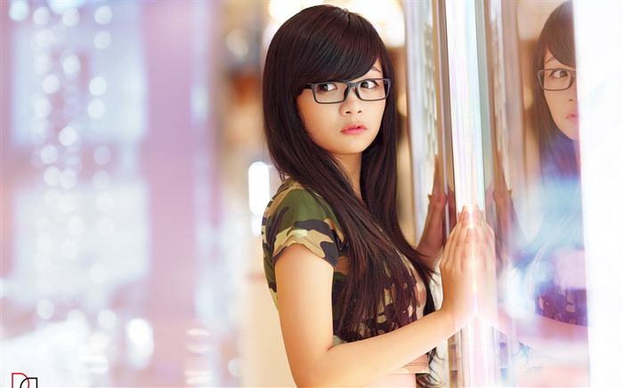 Чистая и прекрасная молодая коллекция HD обои Азиатская девушка (3) #36