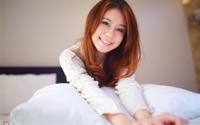 Pure and lovely young Asian girl HD wallpapers collection (4) #14