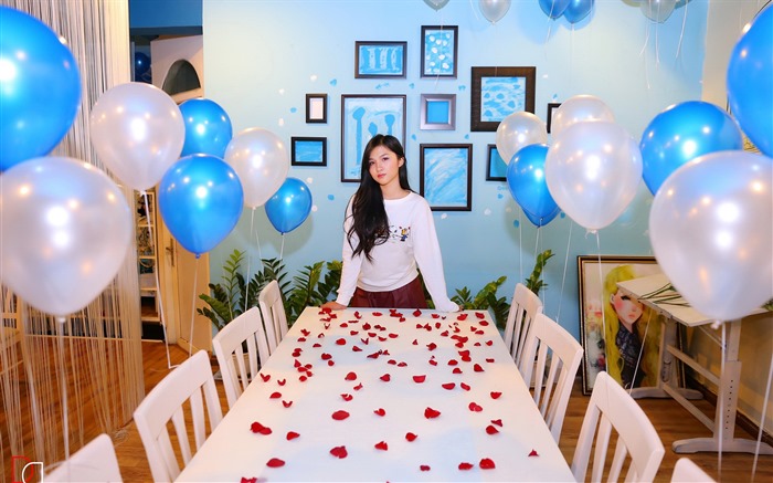 Čistá a krásná mladá Asiatka kolekce HD tapety na plochu (4) #26