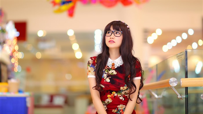 Čistá a krásná mladá Asiatka kolekce HD tapety na plochu (5) #5