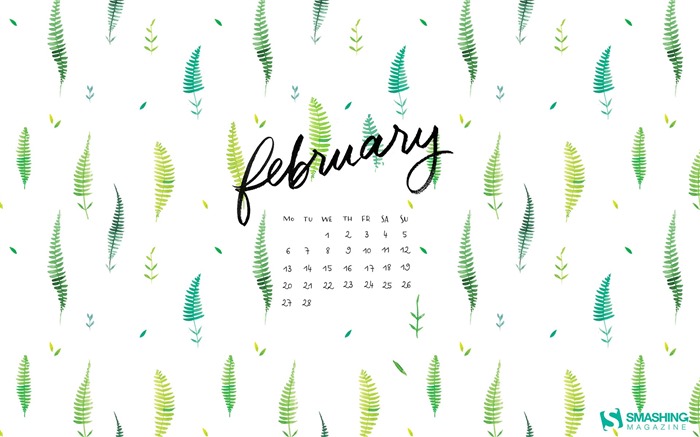 February 2017 calendar wallpaper (1) #16