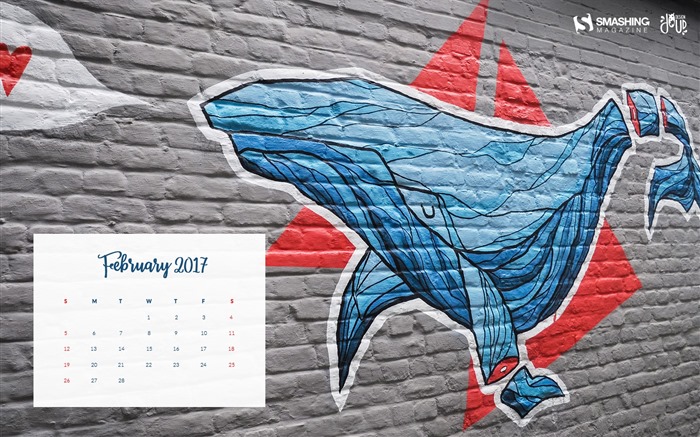 Februar 2017 Kalender Hintergrund (2) #5