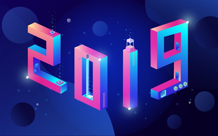 Happy New Year 2019 HD wallpapers #1