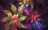 3D Dream Аннотация цветок обои #12