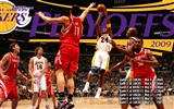NBA2009는 레이커스 배경 화면 챔피언 #9