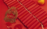 China Viento rojo festivo fondo de pantalla #42