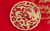 China Viento rojo festivo fondo de pantalla #59