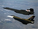 SR-71 Blackbird разведывательный самолет обои #5