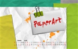 PaperArt 09 años en el fondo de pantalla de calendario febrero #15