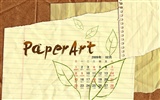 PaperArt 09 год обои календарь февраля #27