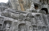 낙양, Longmen의 Grottoes는 배경 화면 #8