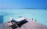 Maldivas agua y el cielo azul #13