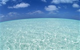 Maldivas agua y el cielo azul #18