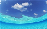 Maldivas agua y el cielo azul #25