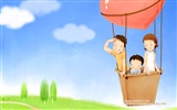 Mother's Day theme of South Korean illustrator wallpaper #3