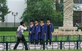 Panorama de la Universidad de Pekín (Minghu obras Metasequoia) #2