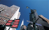 뉴욕 빌딩의 도시들로 붐비 #9