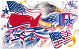 U. S. Independence Day Thema Tapete #5