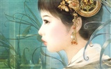 Ancient Women's Painting Wallpaper #12