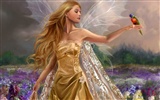 Beautiful women wallpaper fantasy illustrator #22