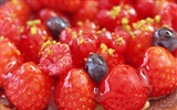 Fond d'écran aux fraises fraîches #4