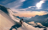 Suiza Turismo de Invierno fondo de pantalla #5