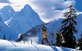 Suiza Turismo de Invierno fondo de pantalla #8