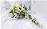 結婚式の花の結婚指輪の壁紙(1) #3