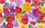 Exquisite Ink Flower Wallpapers #32