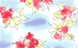 Fonds d'écran exquise fleur d'encre #34