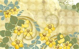 Floral wallpaper illustration design #19