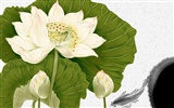 Floral wallpaper illustration design #20