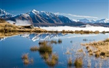 New Zealand's picturesque landscape wallpaper