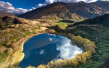 Живописный ландшафт Новой Зеландии обои #12