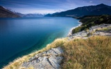 Живописный ландшафт Новой Зеландии обои #23