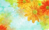 Fantasy CG Hintergrund Flower Wallpapers #2