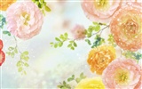 Fantasy CG tapety na pozadí květ #8