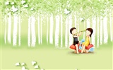 Webjong warm and sweet little couples illustrator #16