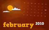 Февраль 2010 Календарь обои творческой #12