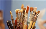 Colorful wallpaper paint brushes (2) #15