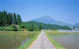 Японский пейзаж обои широкоформатные #5
